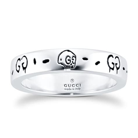 gucci flora sterling silver ring|gucci ghost ring price.